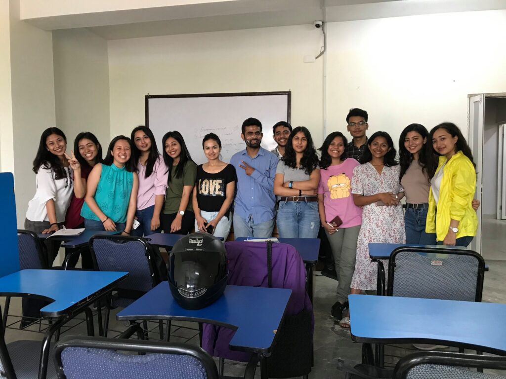 Development Economics class of National College,Nepal